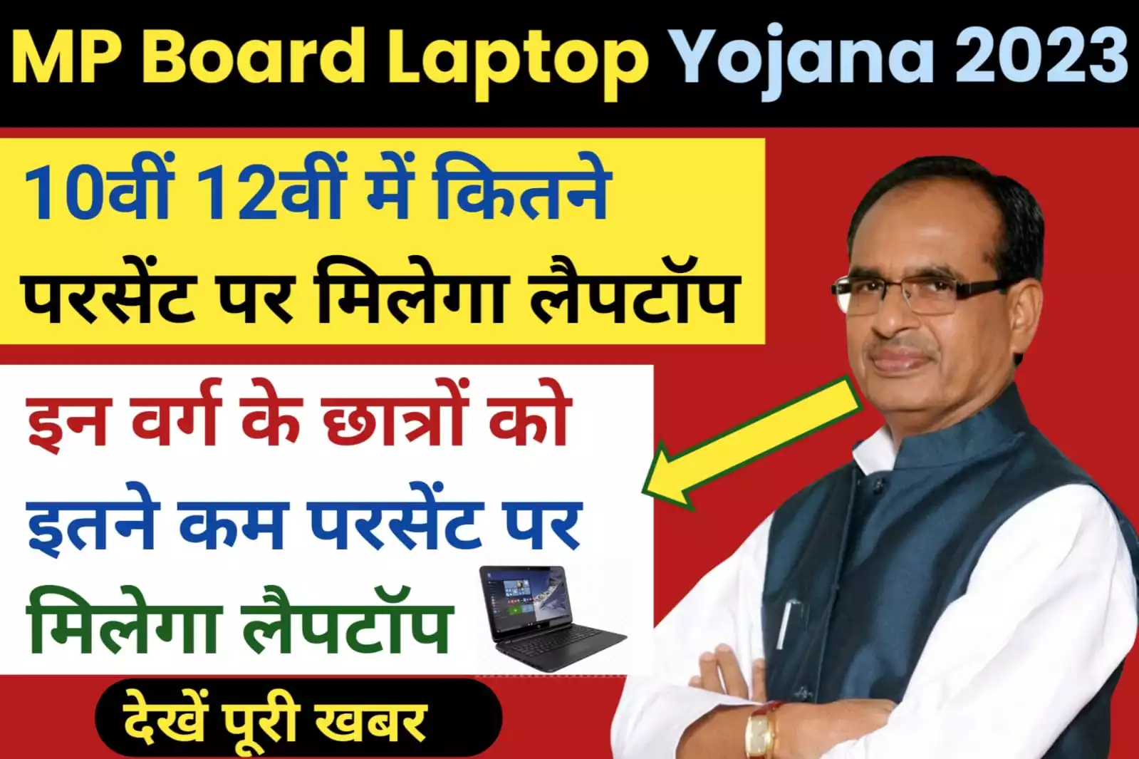 MP Board Laptop Yojana 2023